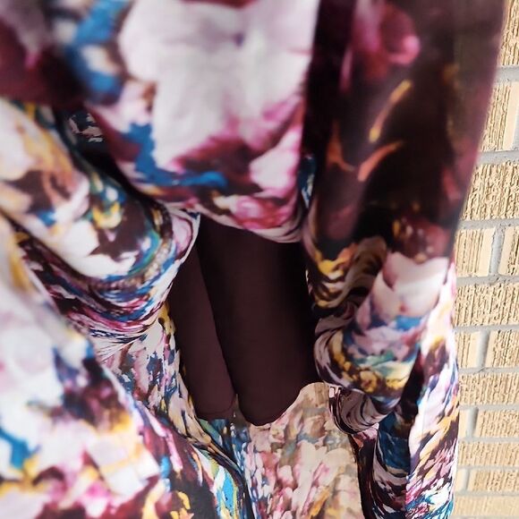 Who What Wear Floral Multicolor Women's Dress Size L - Picture 8 of 12